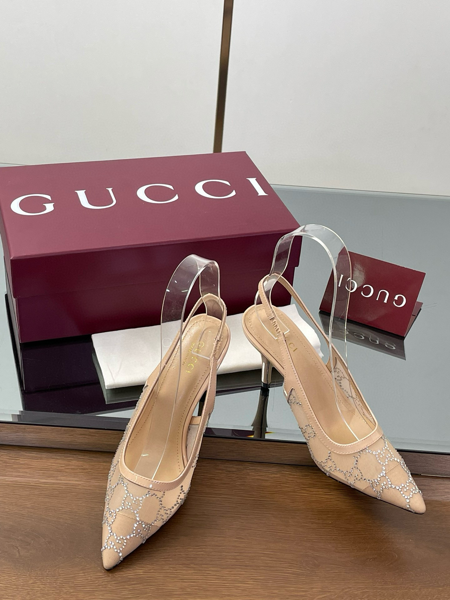 구찌 8.5cm 여자 신발 구두