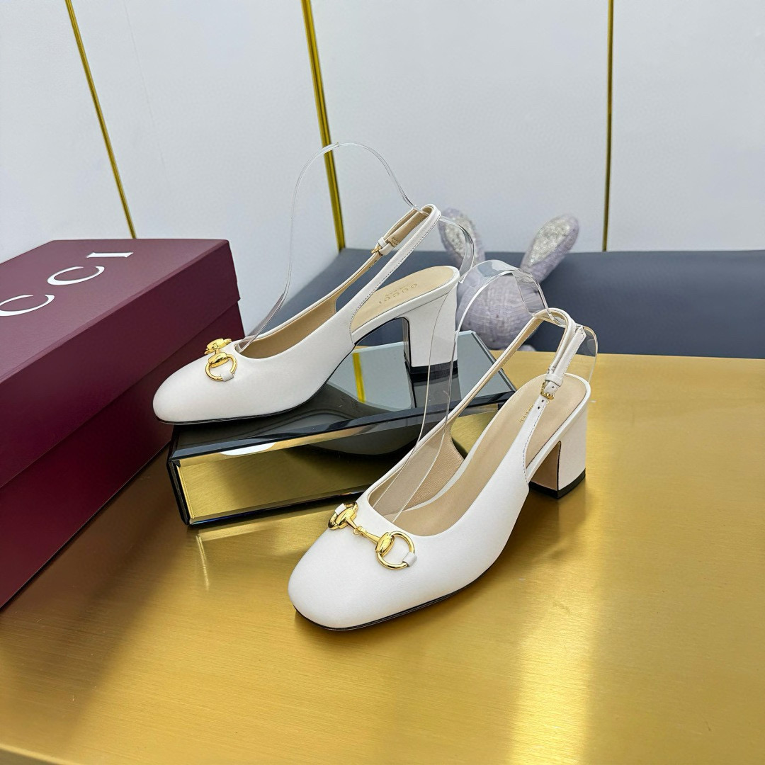 구찌 6.5cm 여자 신발 구두