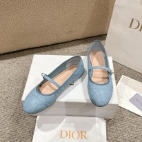 디올 굽 두가지 여자 신발 구두