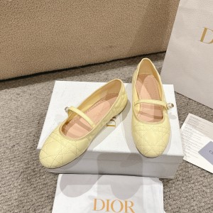 디올 굽 두가지 여자 신발 구두