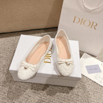 디올 굽 두가지 여자 신발 구두