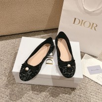 디올 굽 두가지 여자 신발 구두