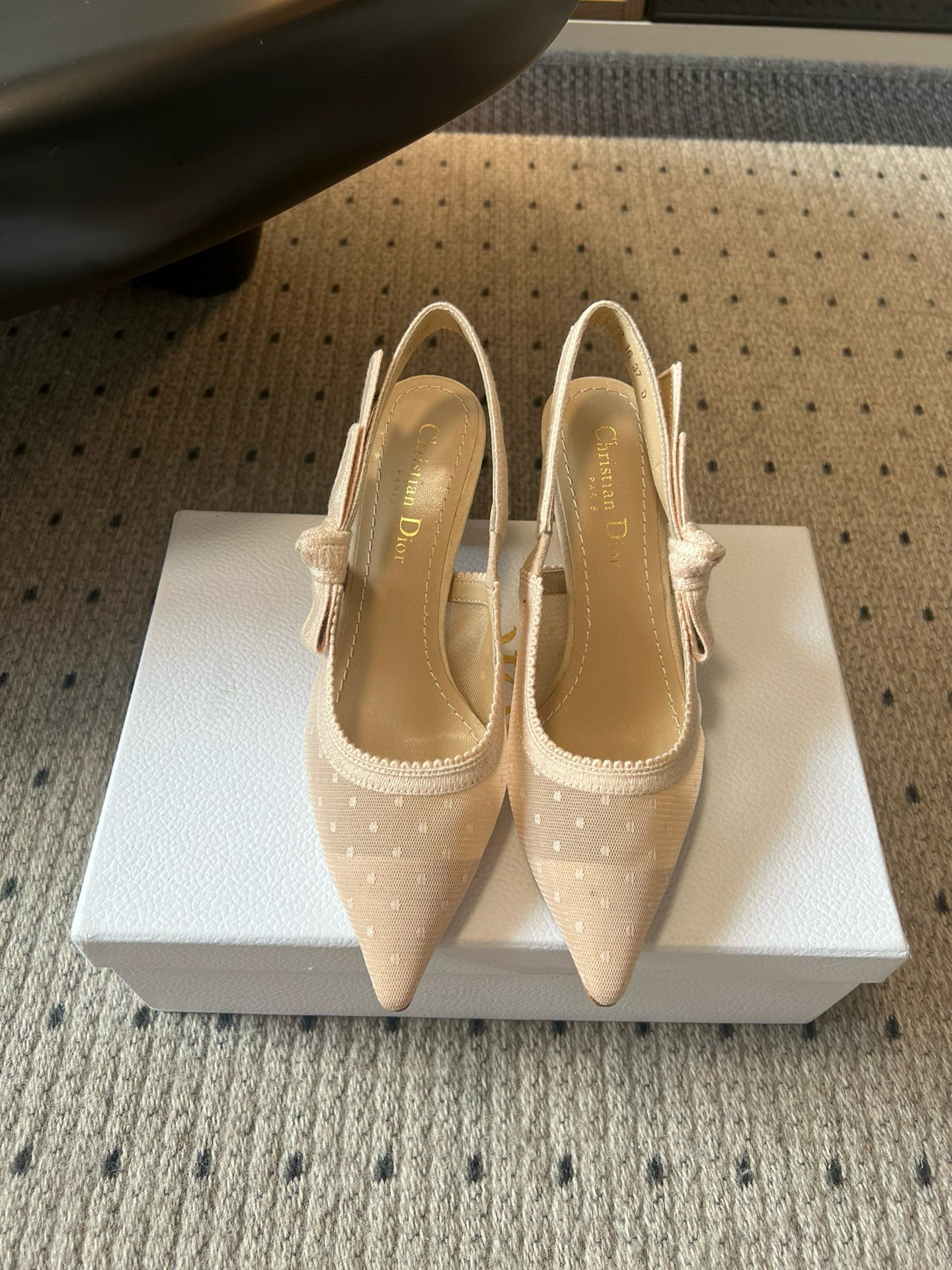 디올 1cm,6.5cm,10cm 여자 신발 구두