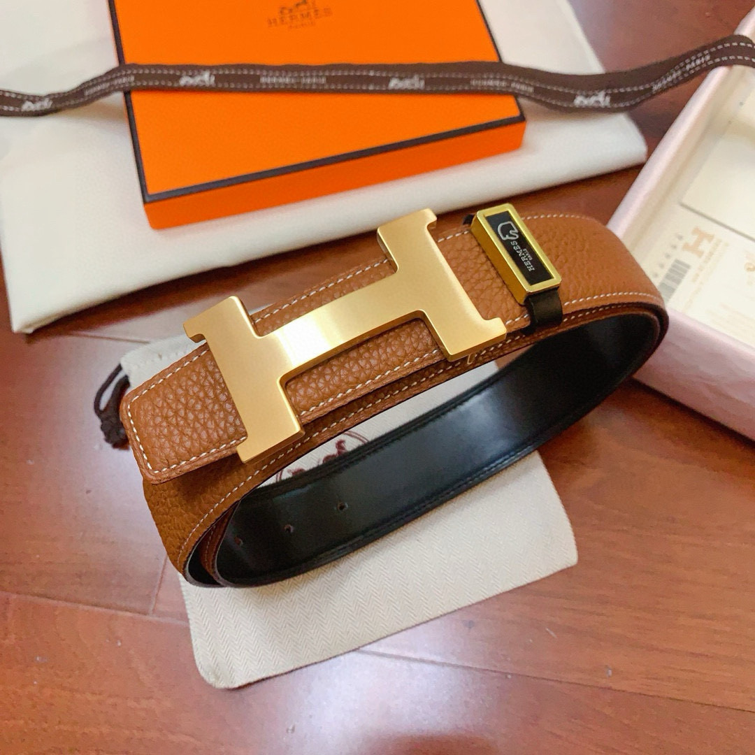 에르메스 2컬러 남자 벨트