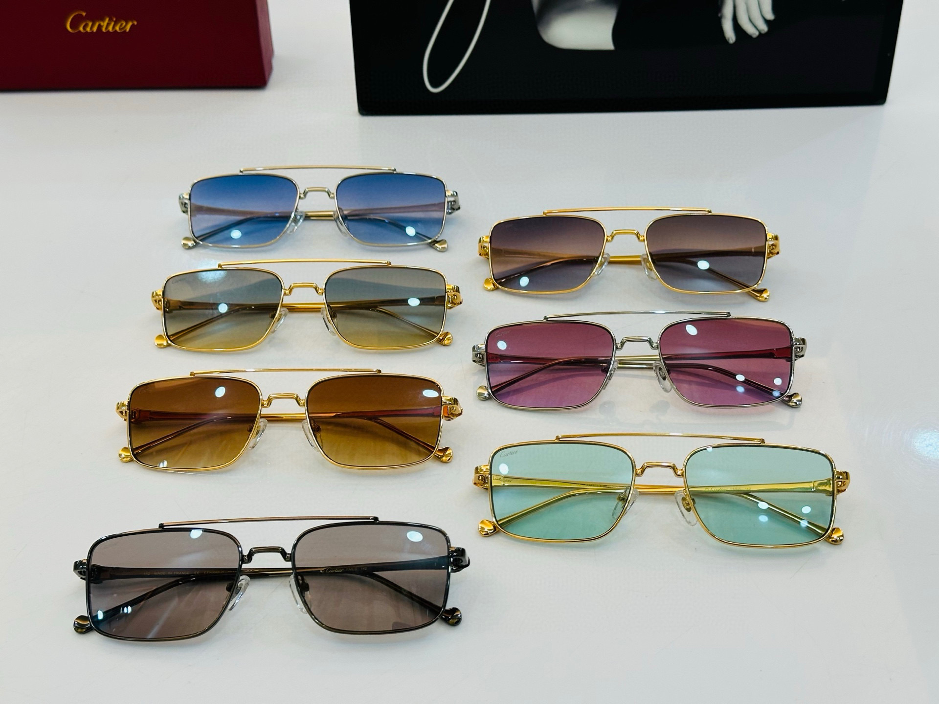 까르띠에 7컬러 선글라스