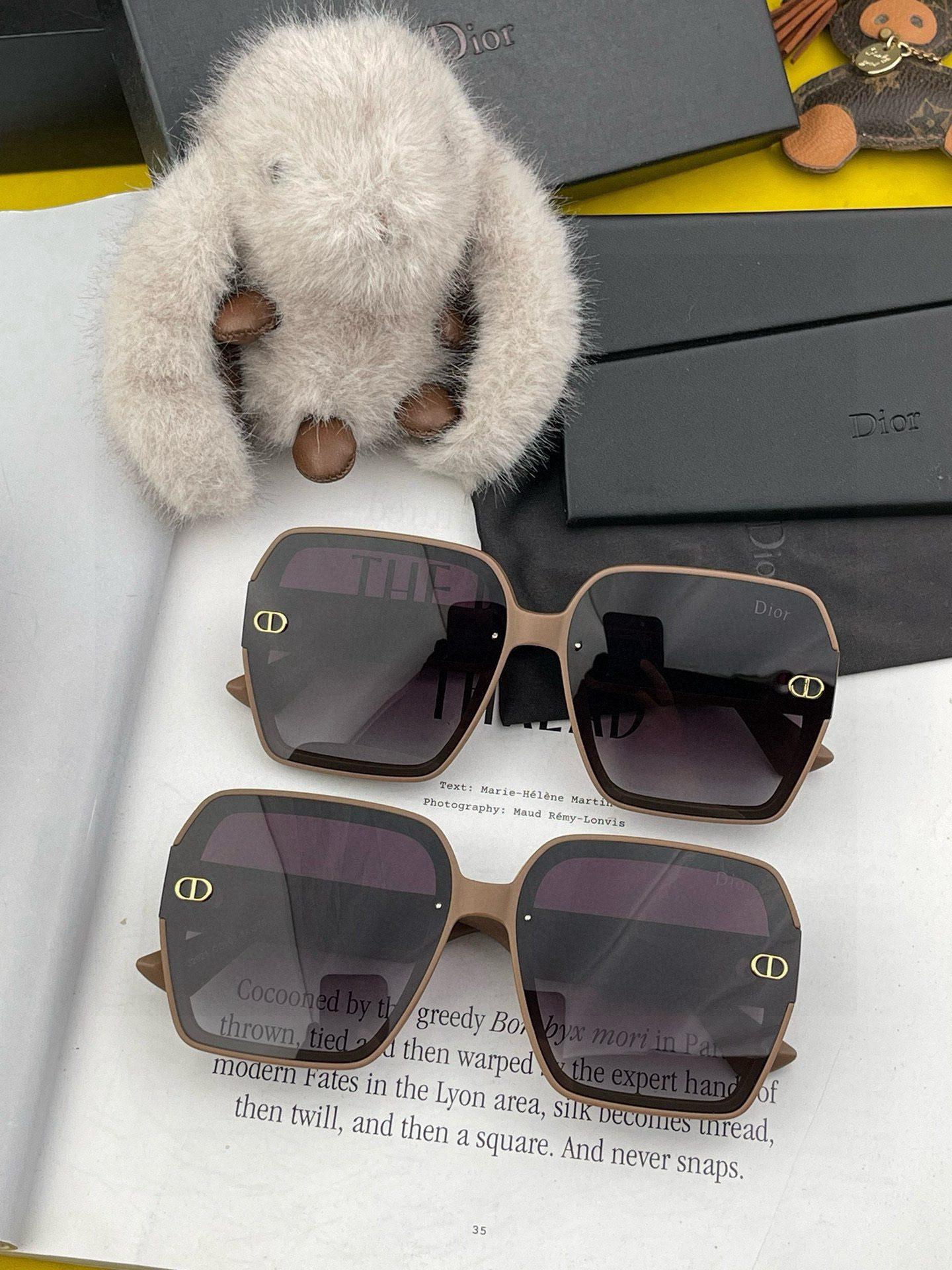 디올 2컬러 선글라스