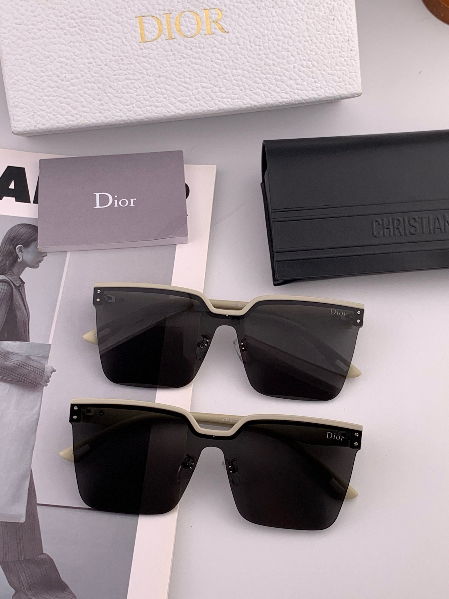 디올 2컬러 선글라스