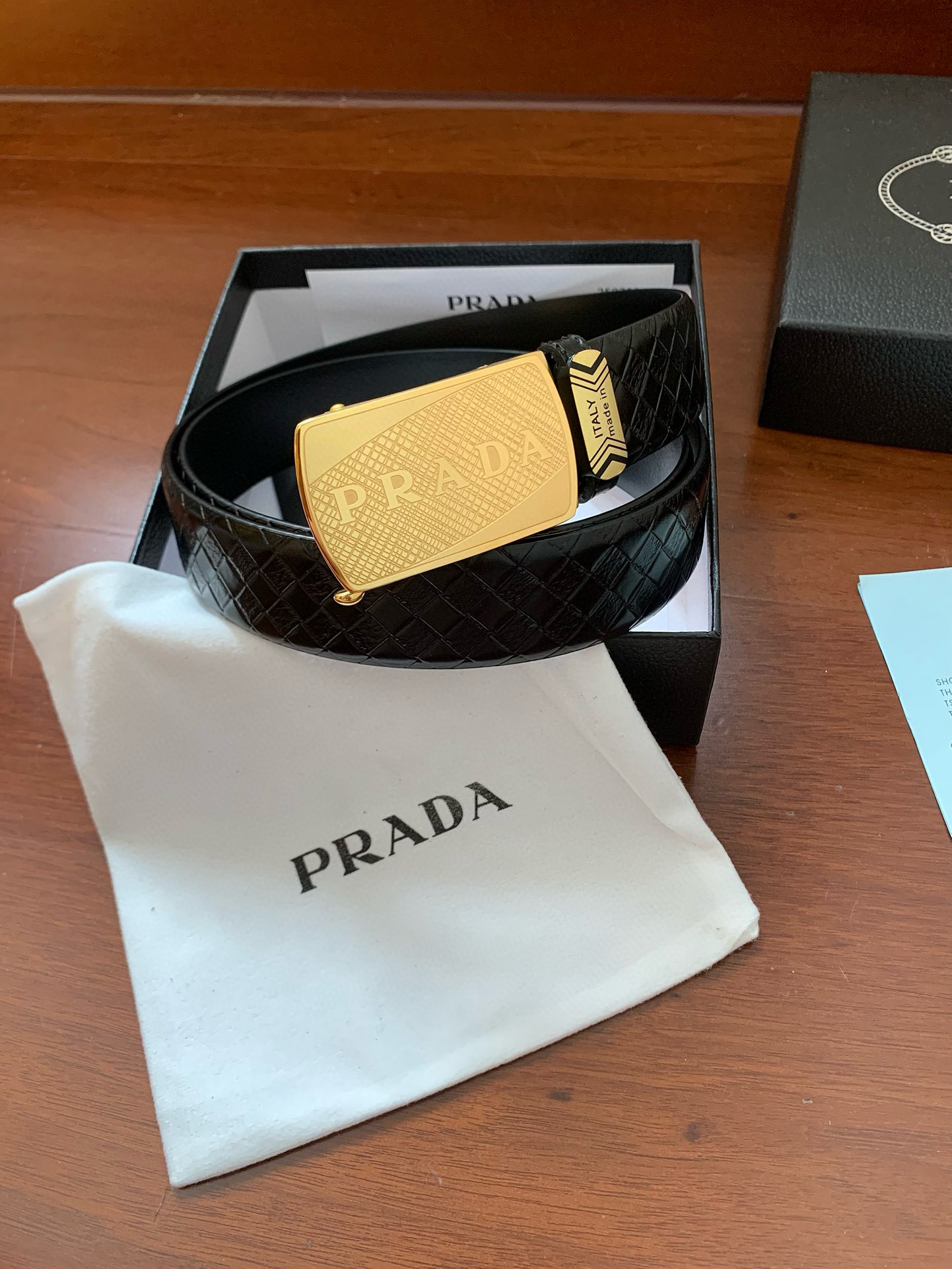 프라다 남자 벨트