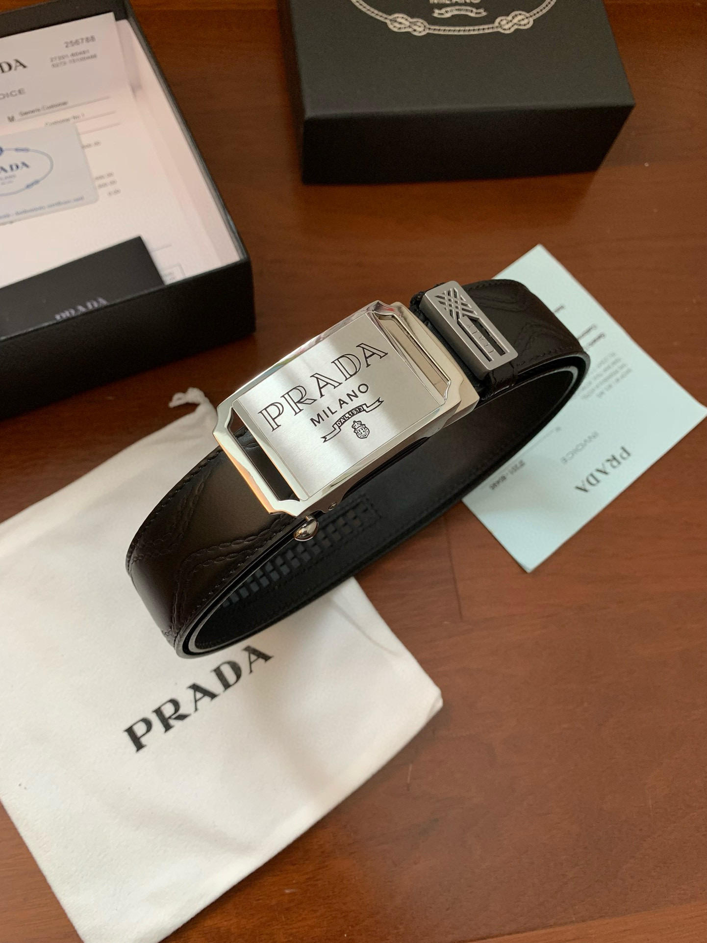 프라다 남자 벨트