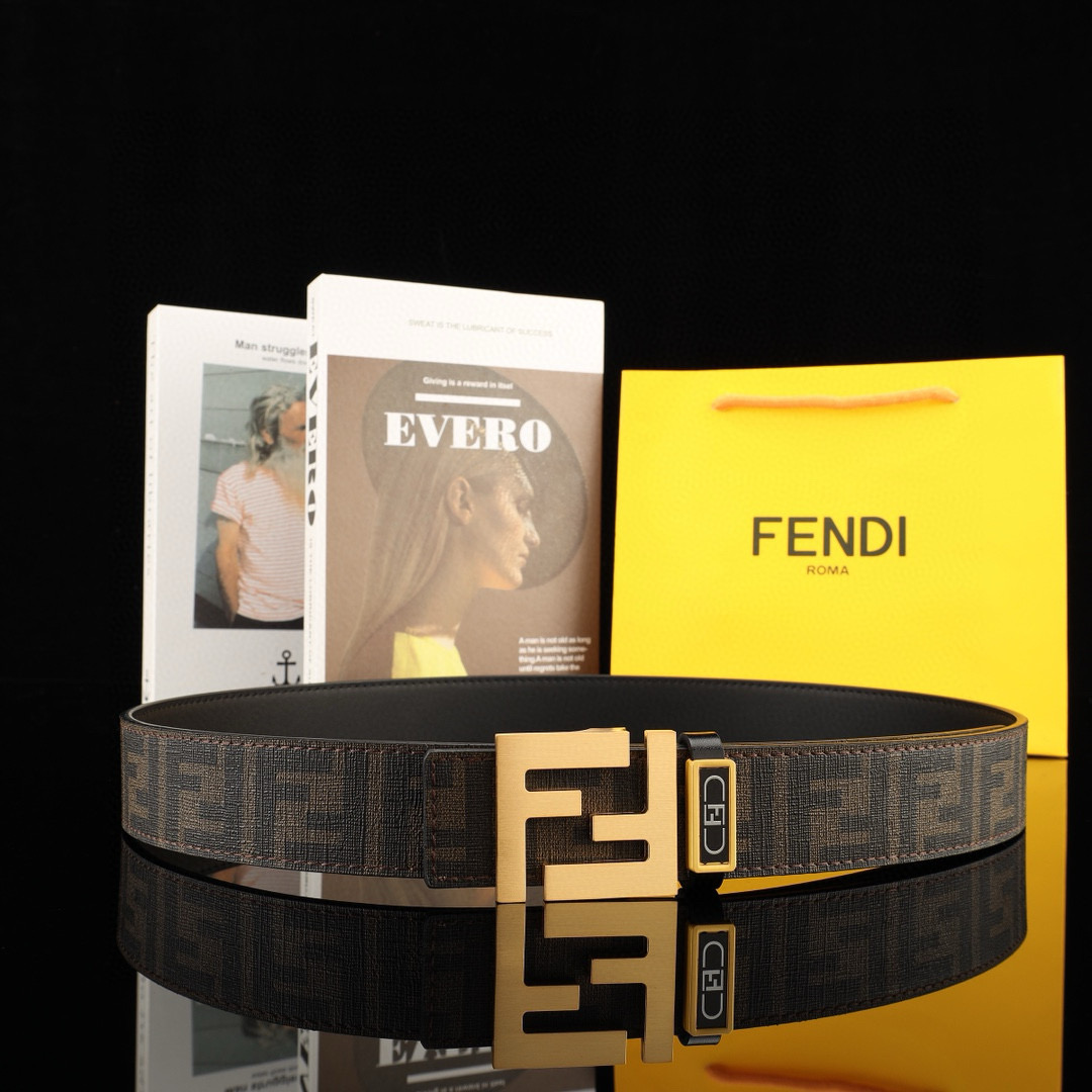 펜디 2컬러 남자 벨트