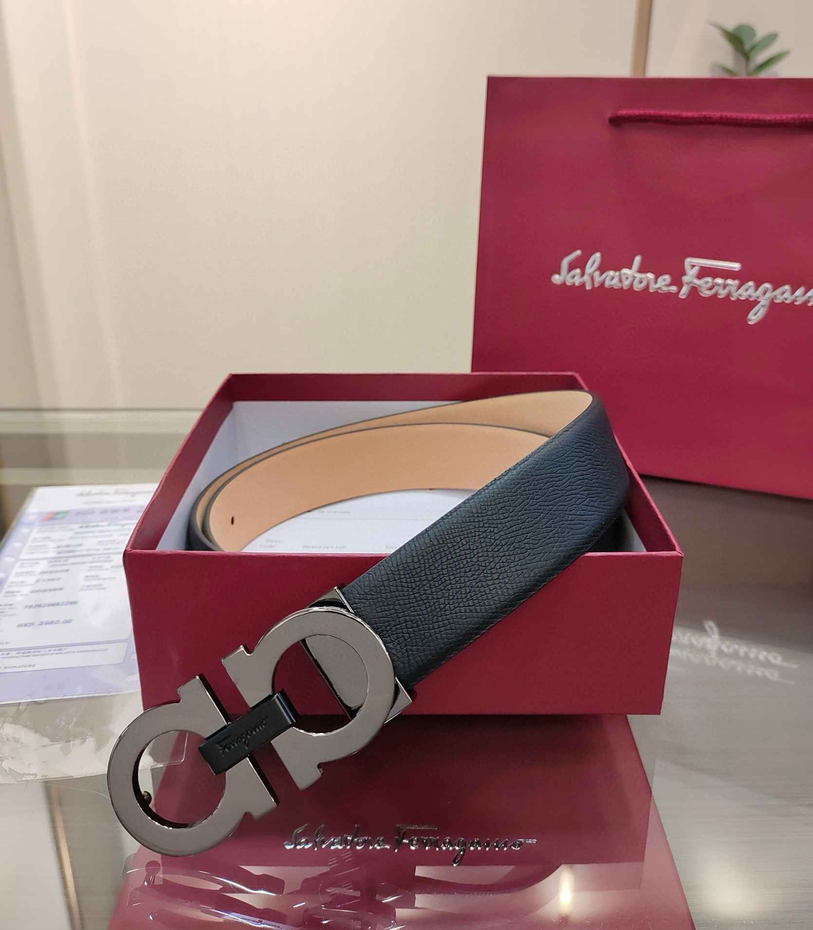 페라가모 남자 벨트