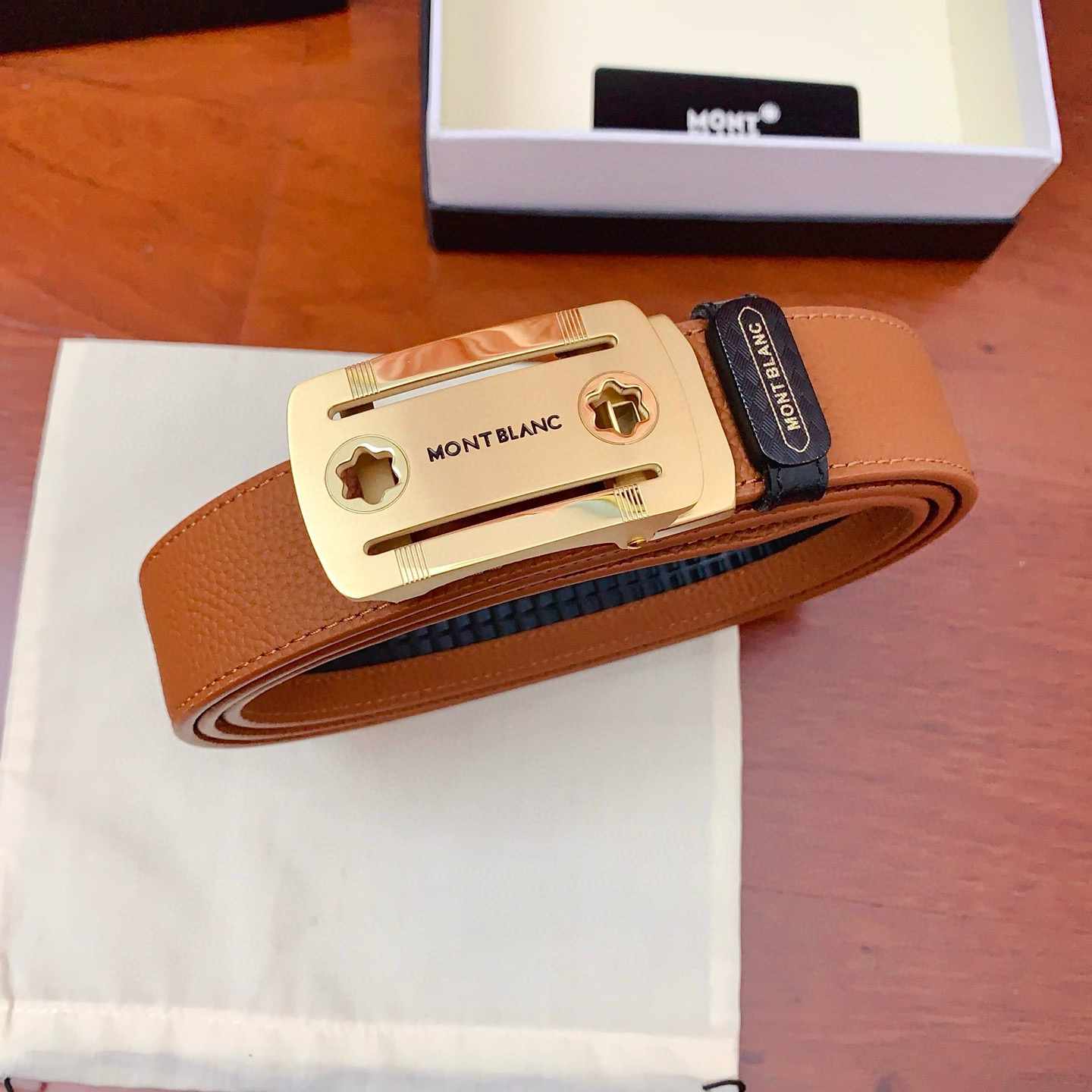 몽블랑 남자 벨트