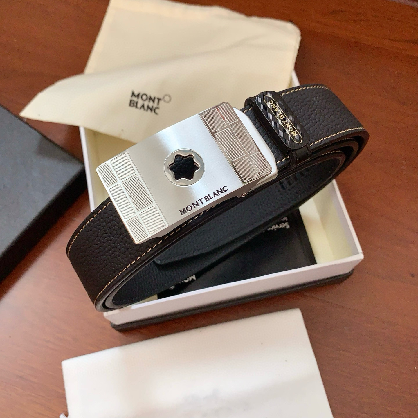 몽블랑 남자 벨트