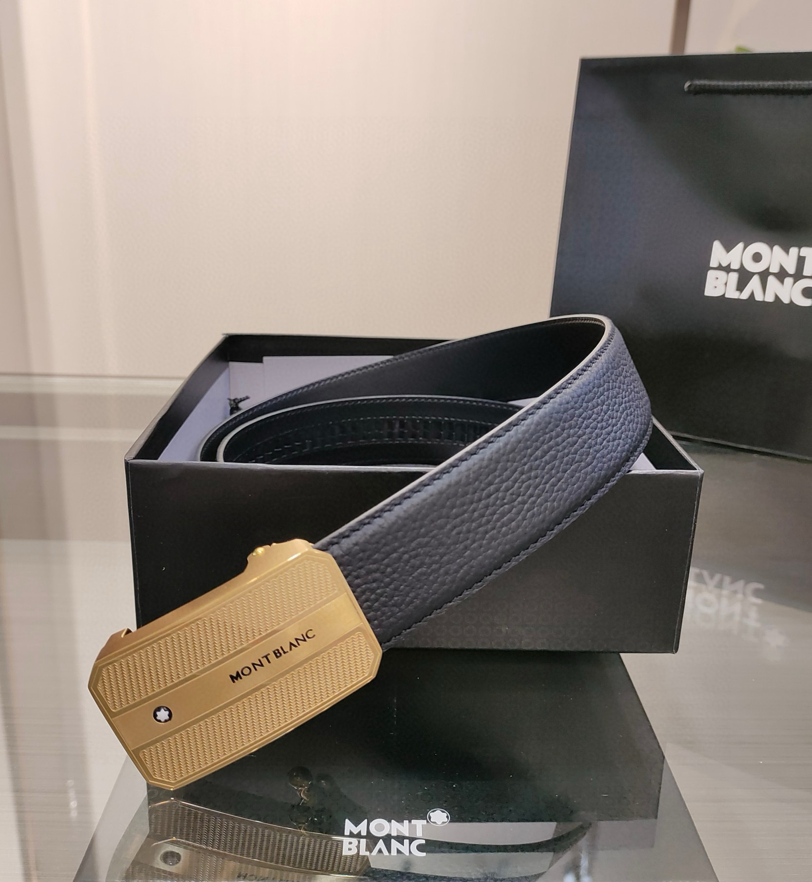 몽블랑 남자 벨트