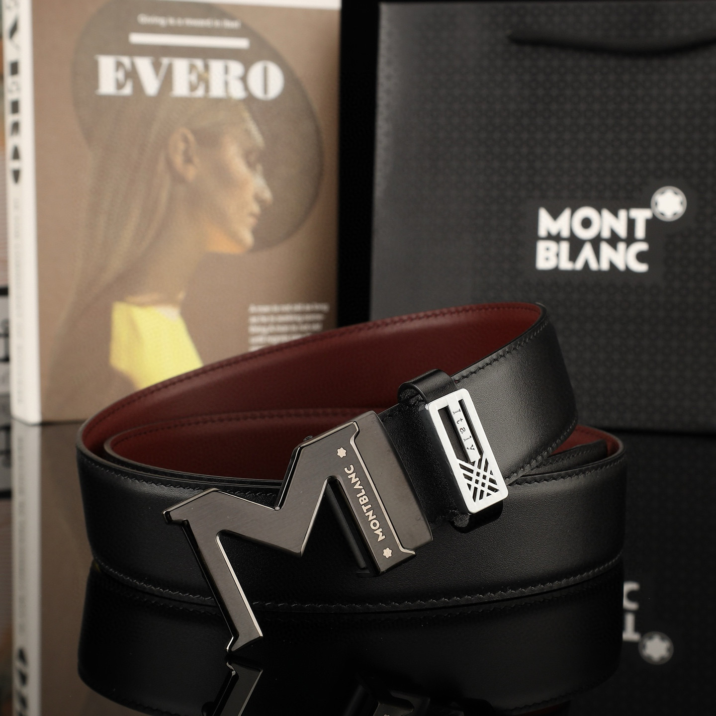 몽블랑 남자 벨트