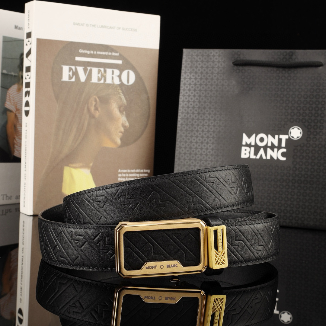 몽블랑 2컬러 남자 벨트