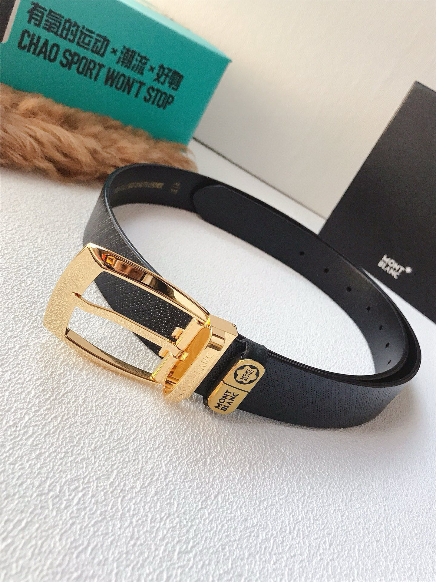 몽블랑 남자 벨트