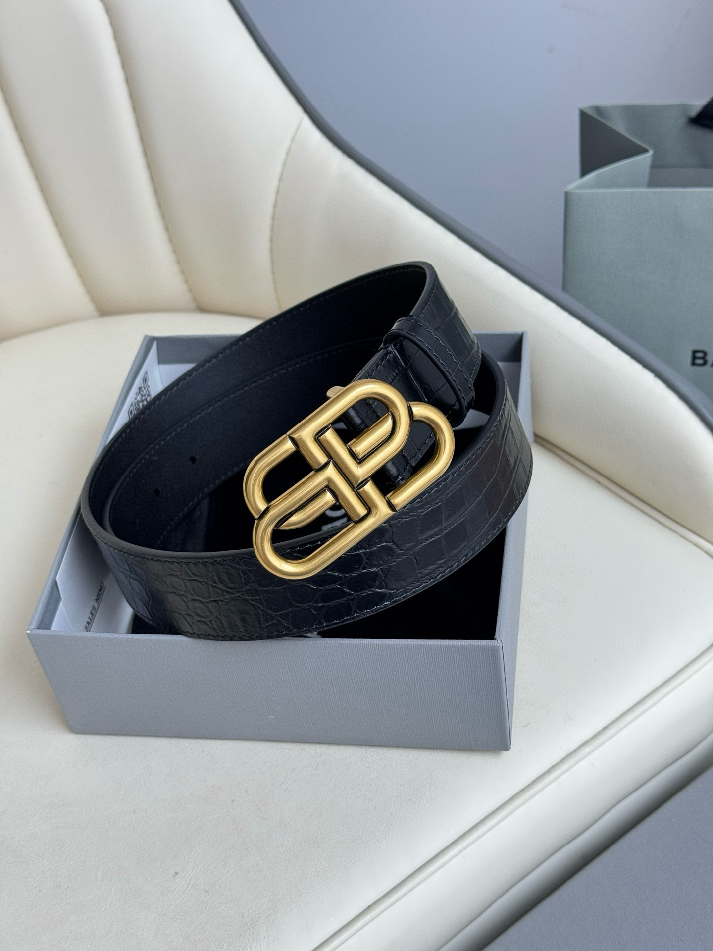 발렌시아가 남자 벨트