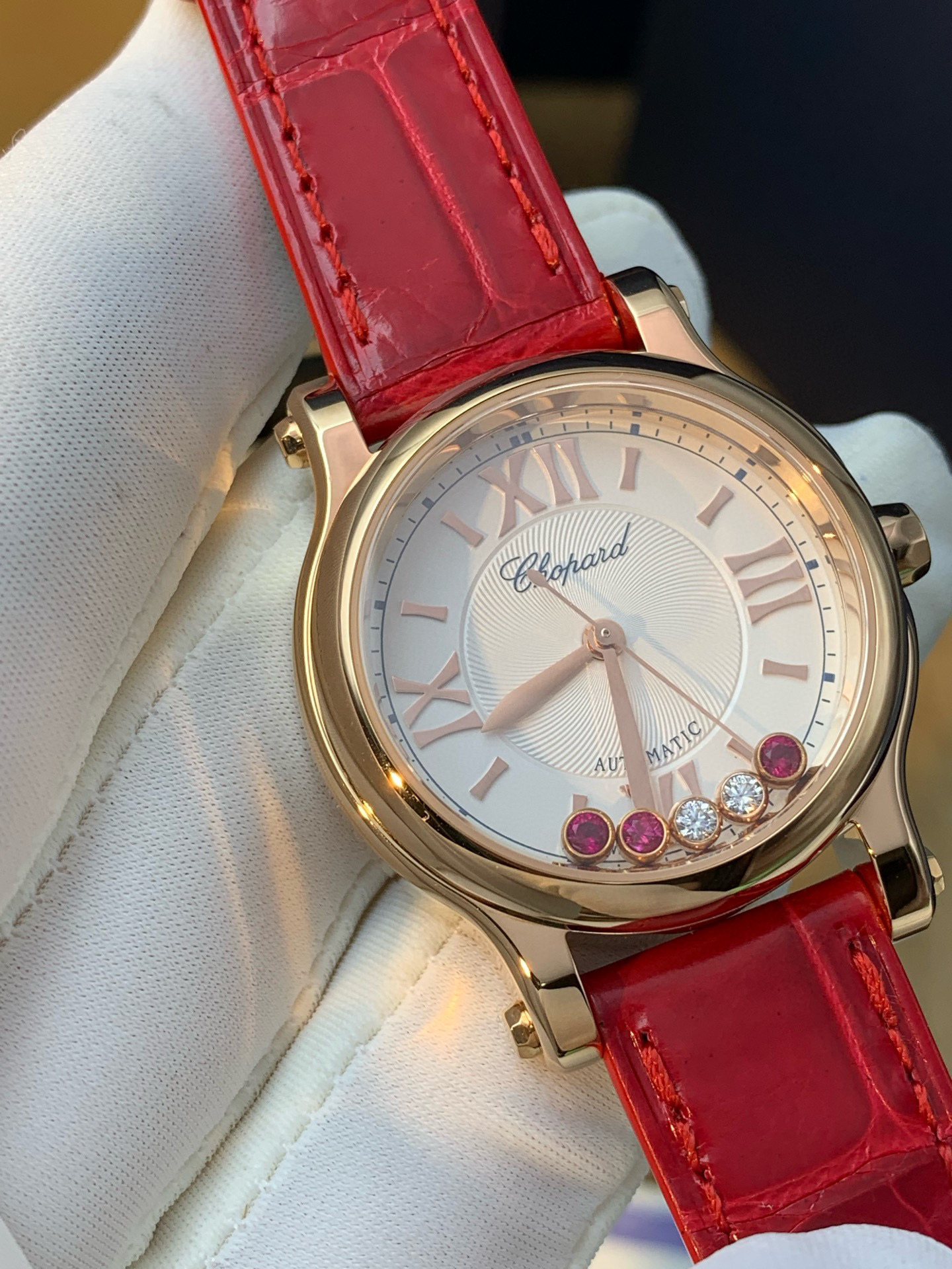 쇼파드 미러급 여자시계