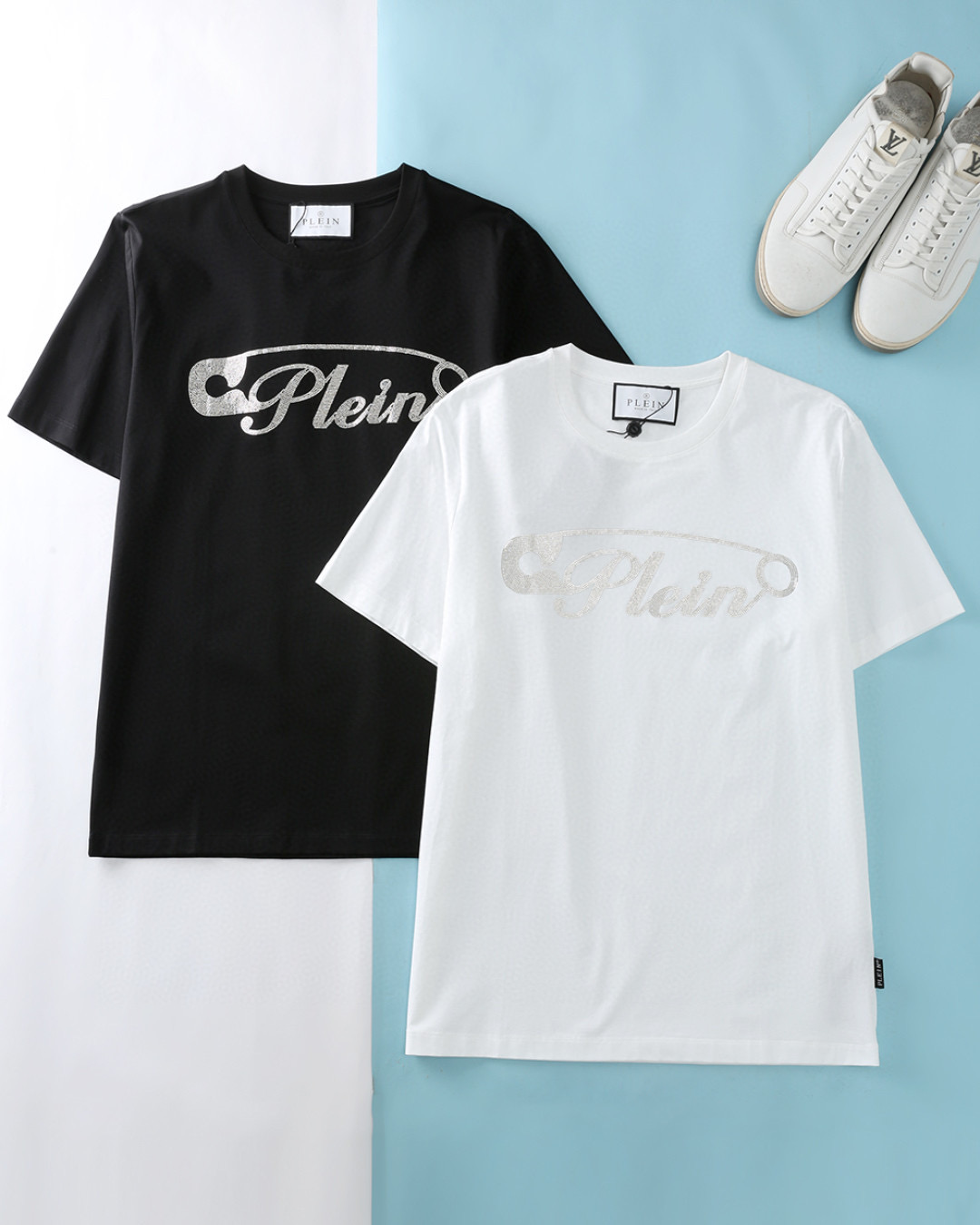 필립플레인 2컬러 남자 반팔티