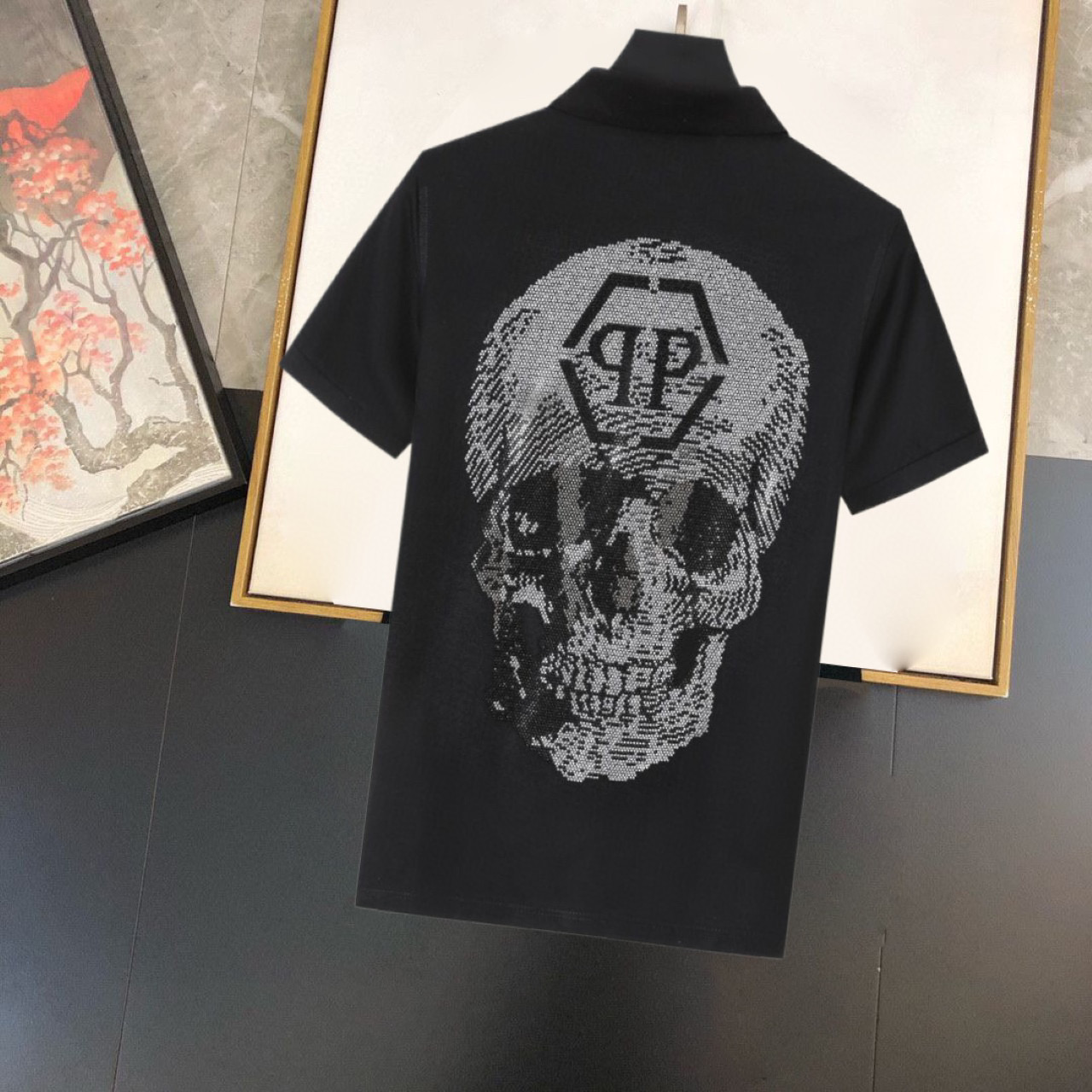 필립플레인 남자 반팔티