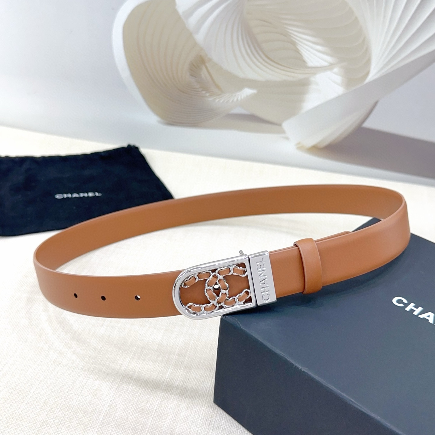 샤넬 여자 벨트