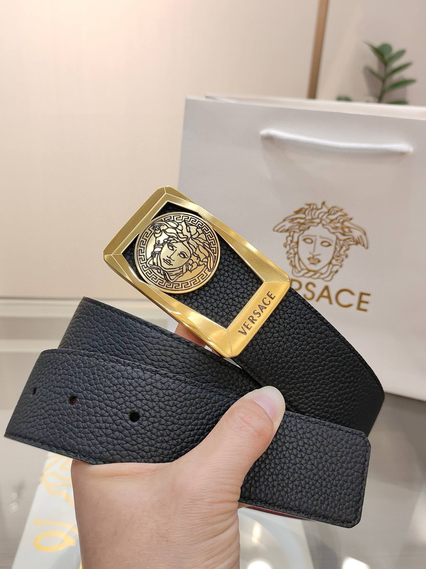 베르사체 남자 벨트