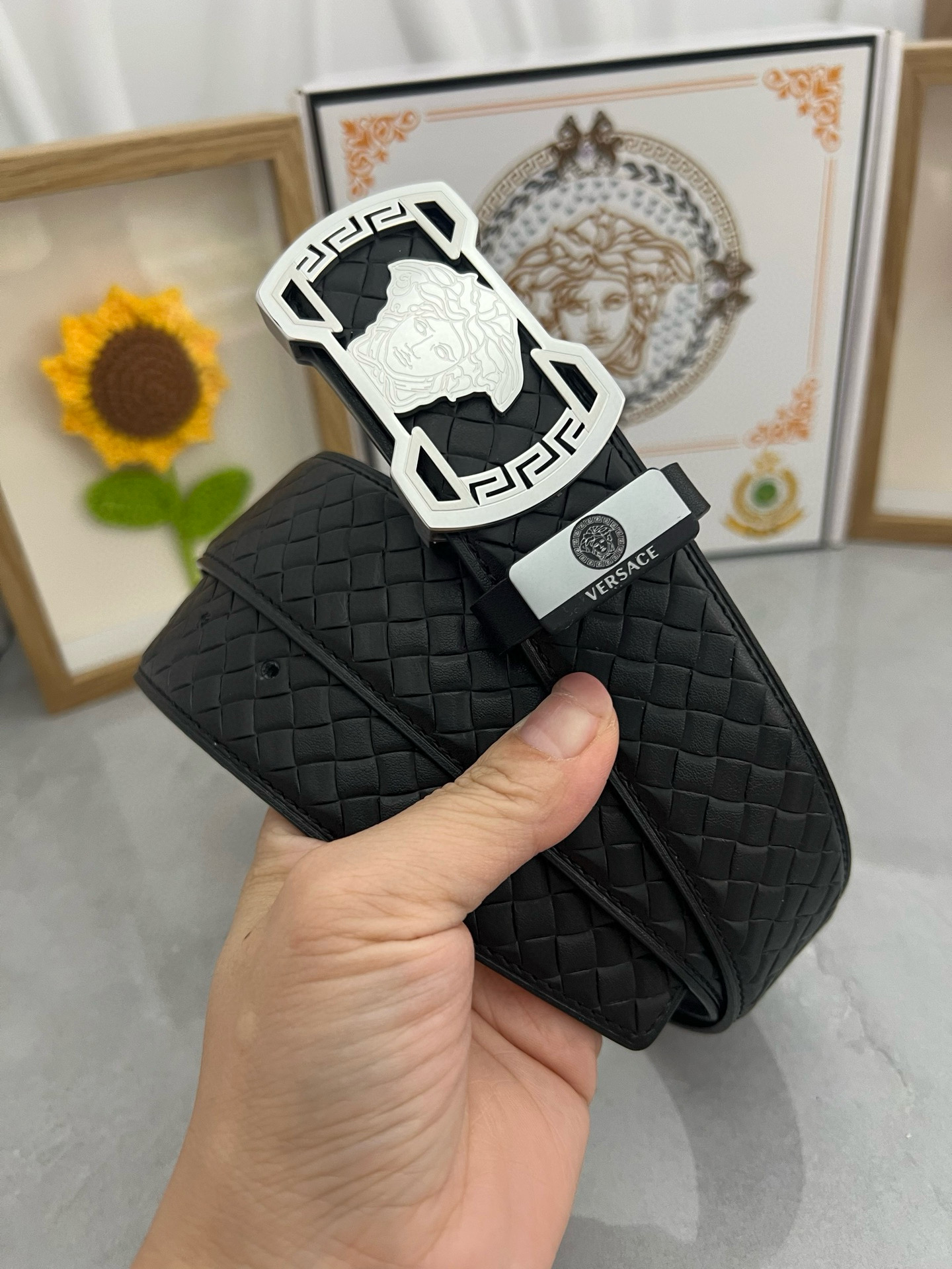 베르사체 남자 벨트