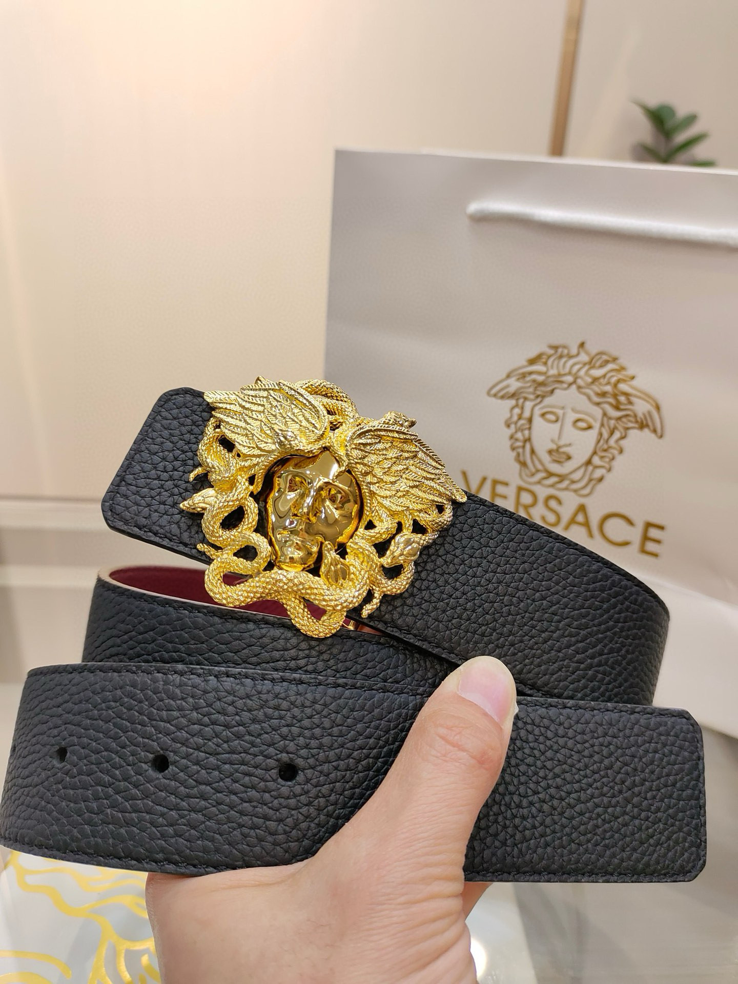 베르사체 남자 벨트