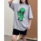 발렌시아가 남녀공용 반팔티