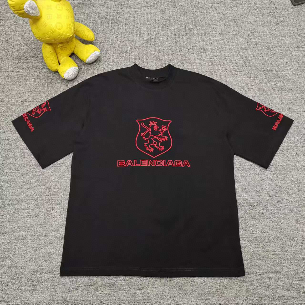 발렌시아가 남녀공용 반팔티