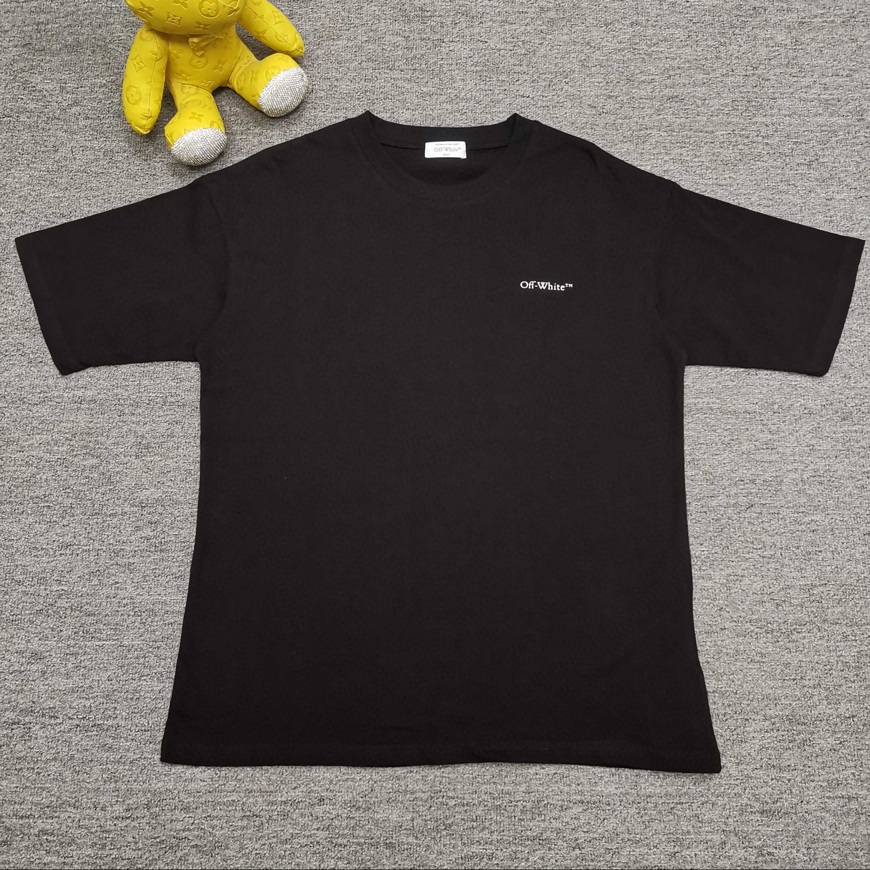 오프화이트 남녀공용 반팔티