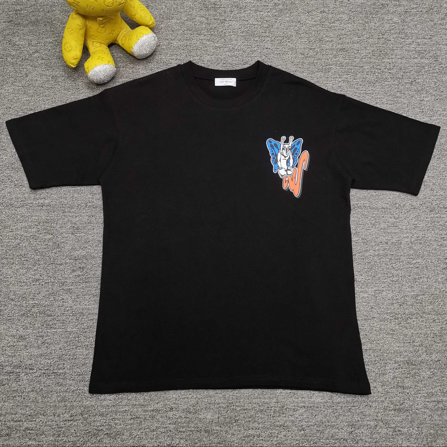 오프화이트 남녀공용 반팔티