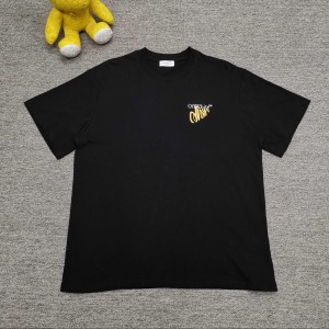 오프화이트 남녀공용 반팔티