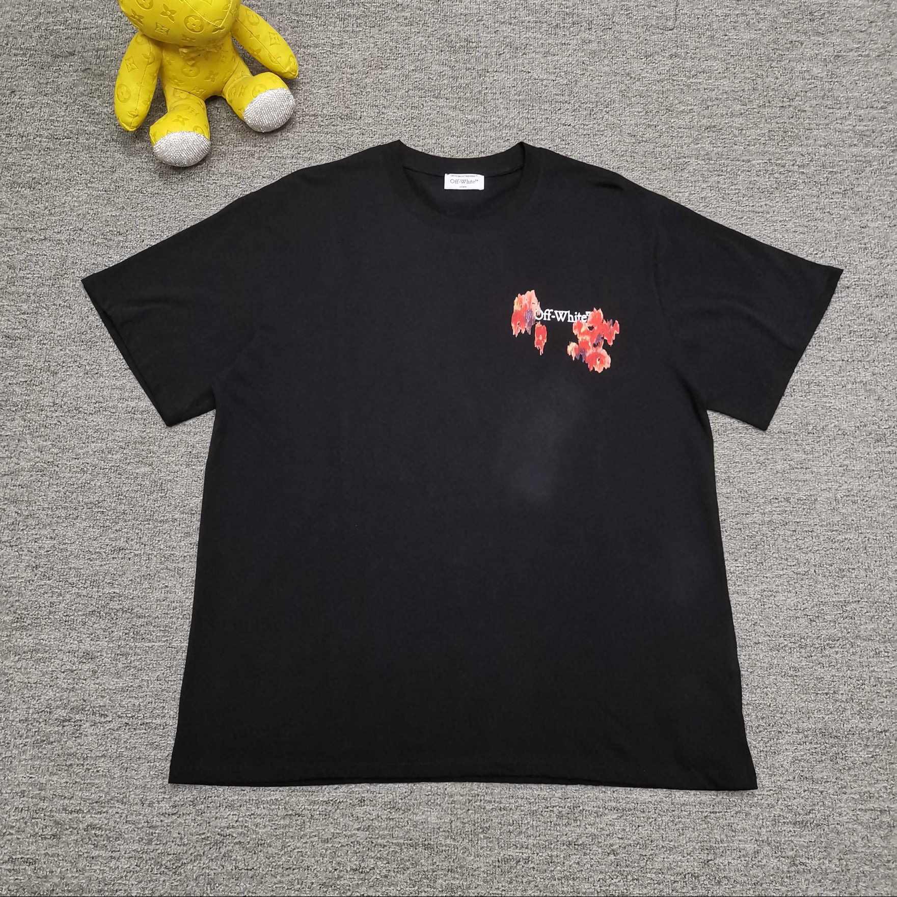 오프화이트 남녀공용 반팔티