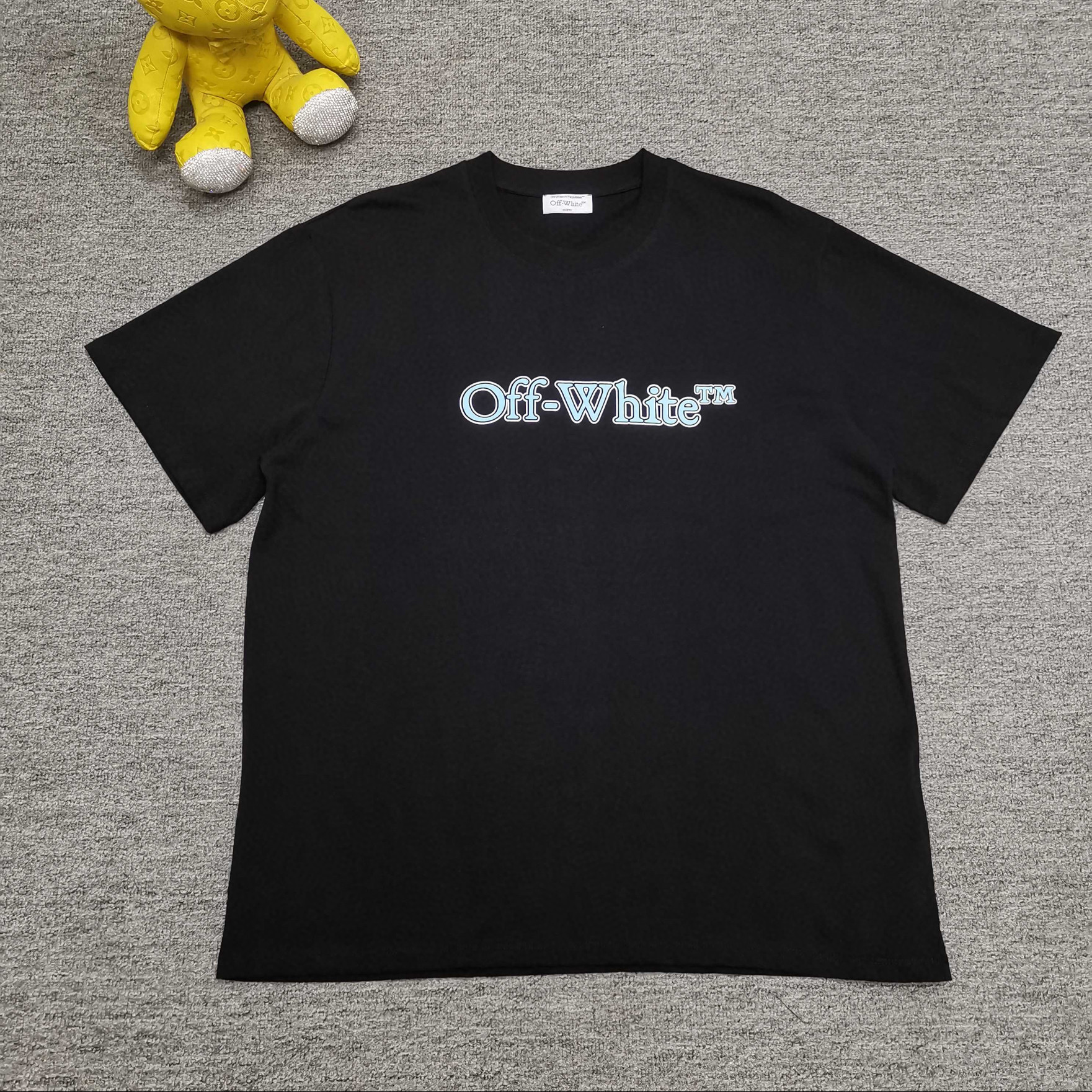 오프화이트 남녀공용 반팔티