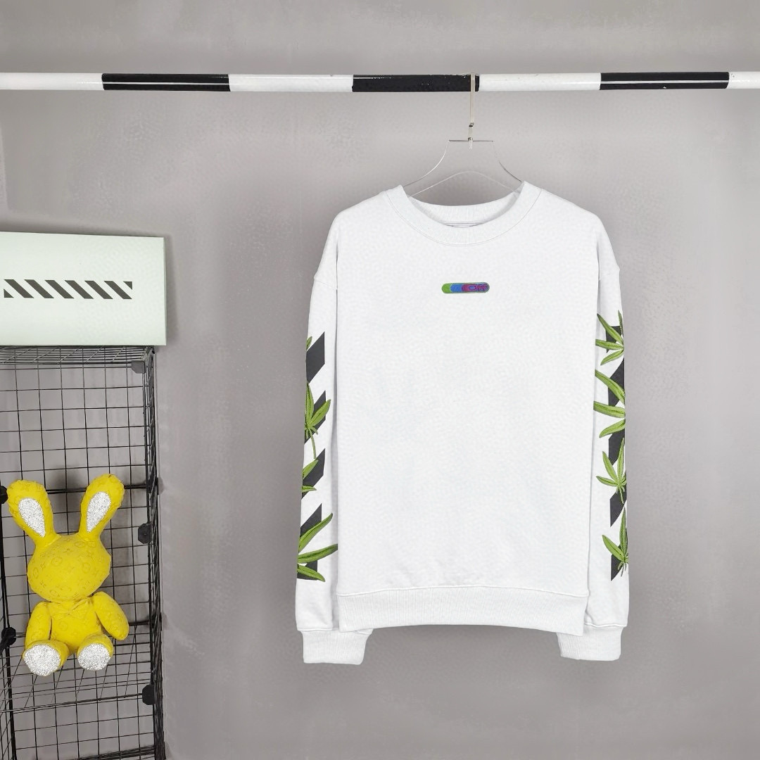 오프화이트 남녀공용 후드티 맨투맨