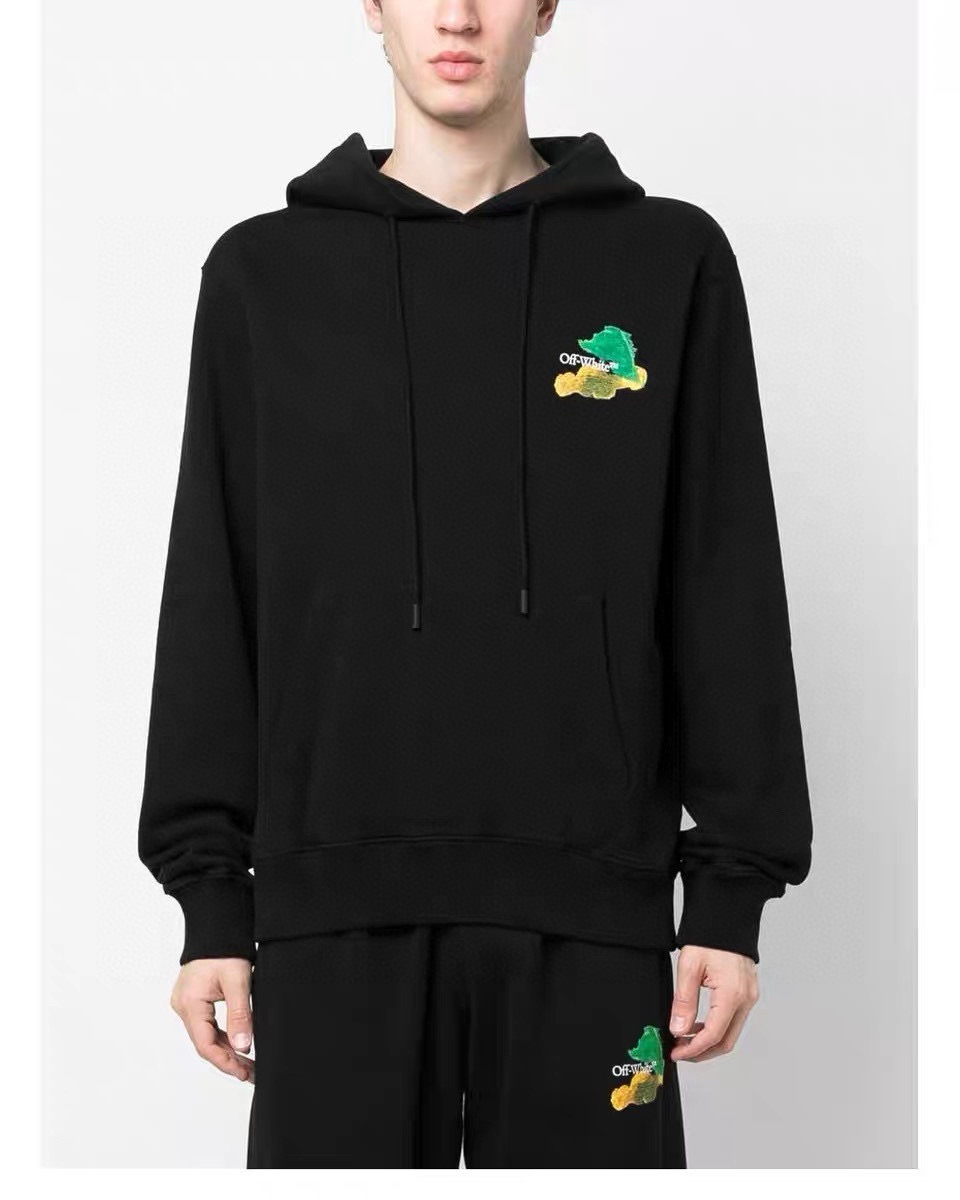 오프화이트 남녀공용 후드티 맨투맨