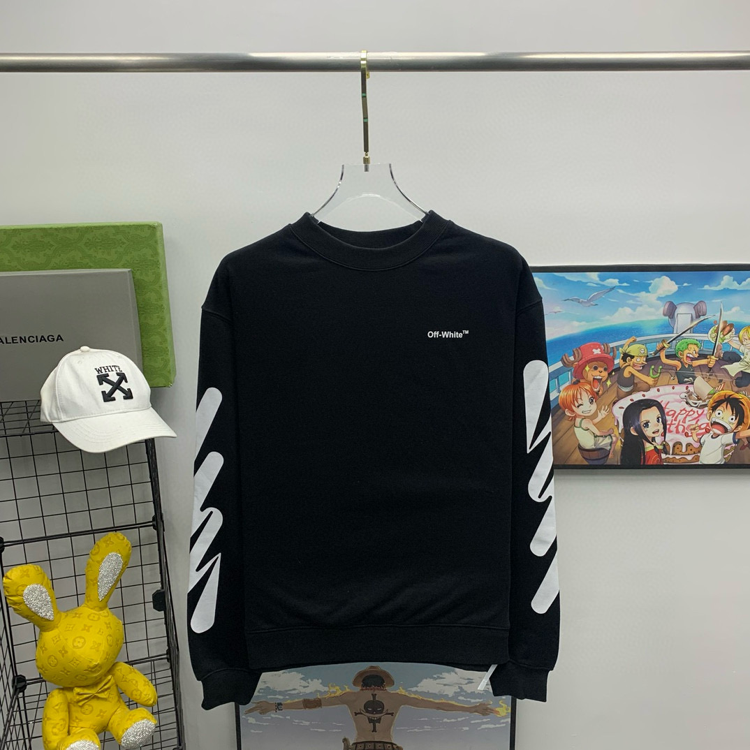 오프화이트 남녀공용 후드티 맨투맨