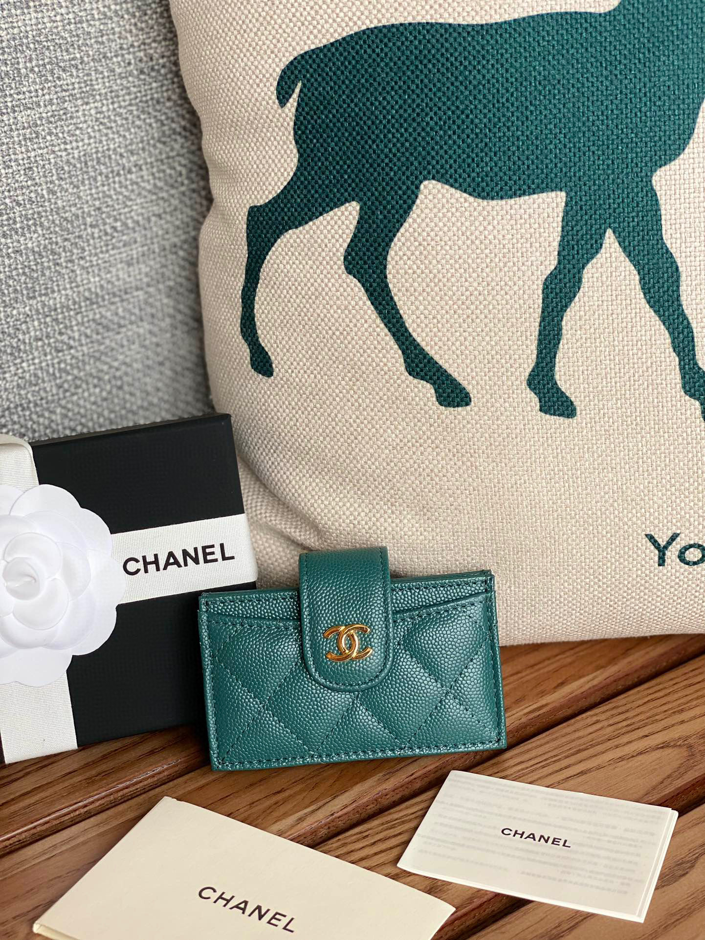 샤넬 AP402 여자 카드지갑 머니클립