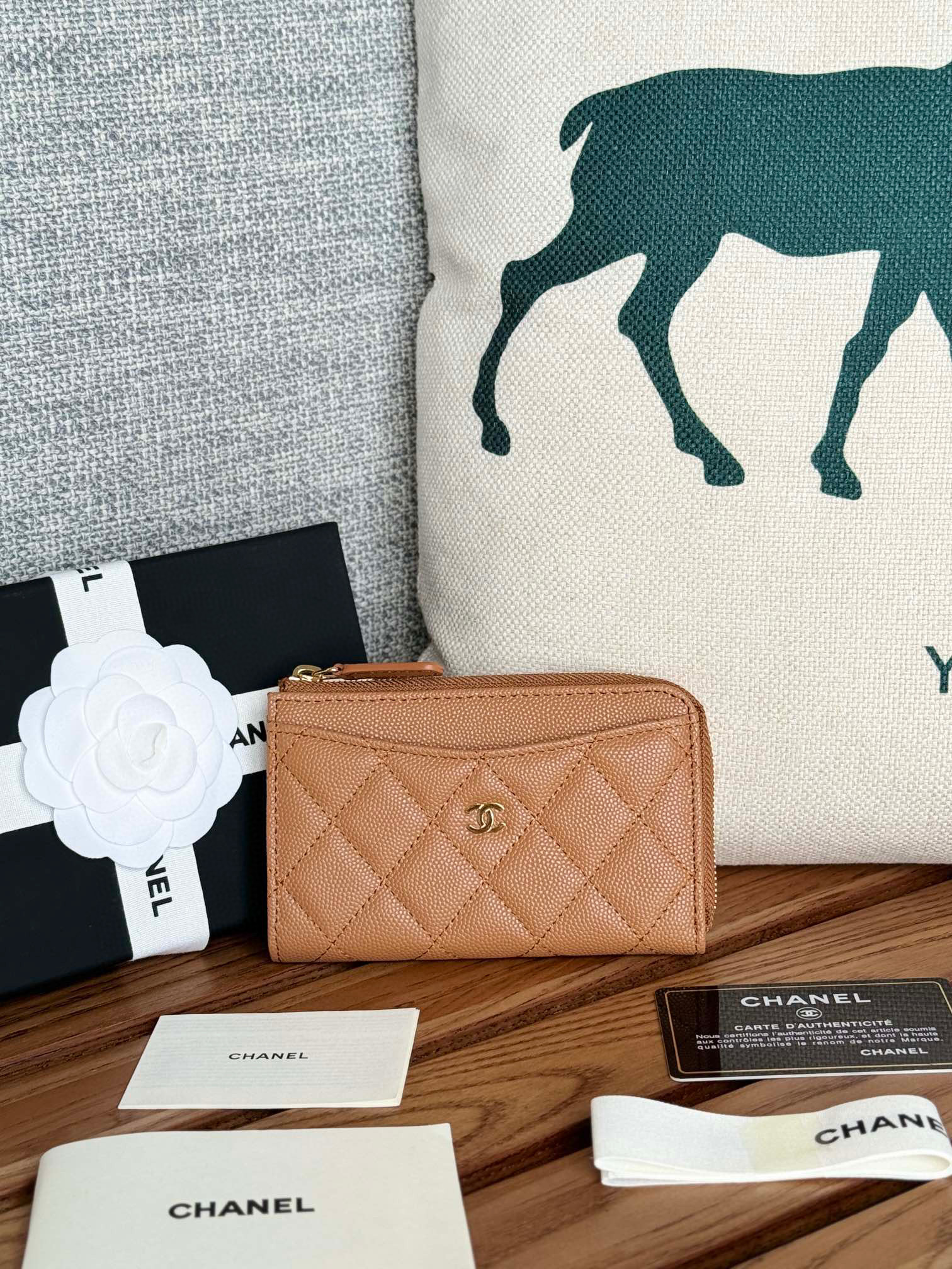 샤넬 A3179 여자 카드지갑 머니클립