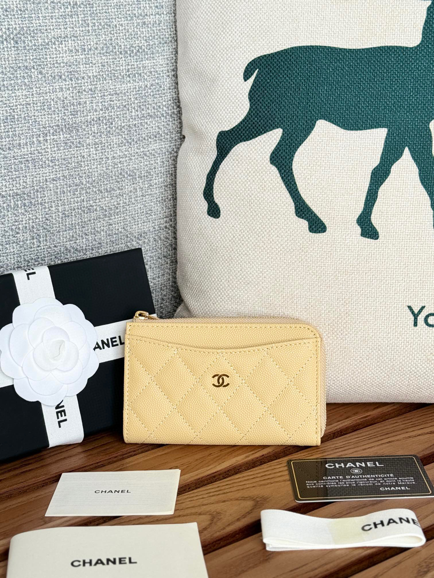 샤넬 A3179 여자 카드지갑 머니클립