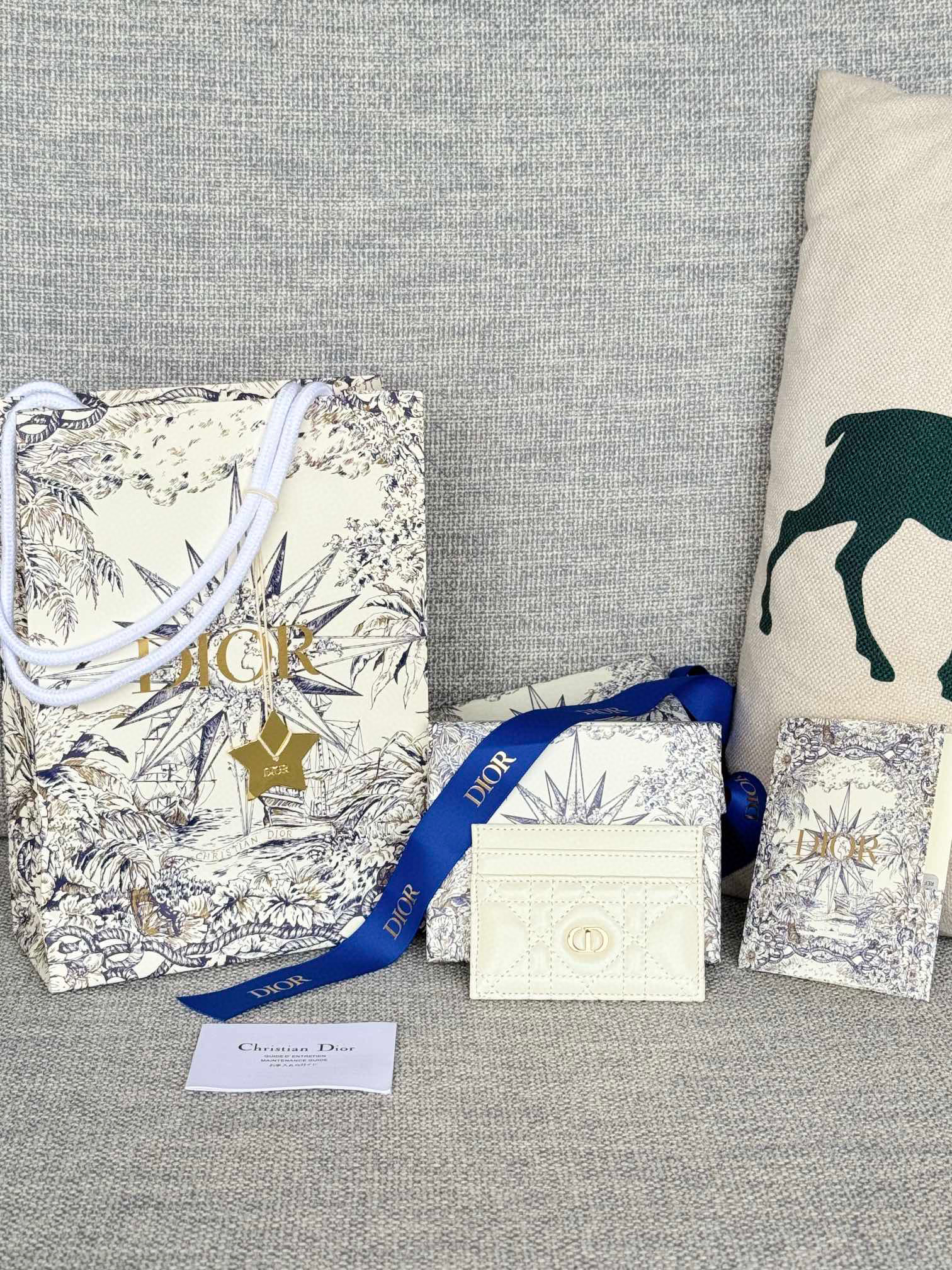 디올 S3103 여자 카드지갑 머니클립