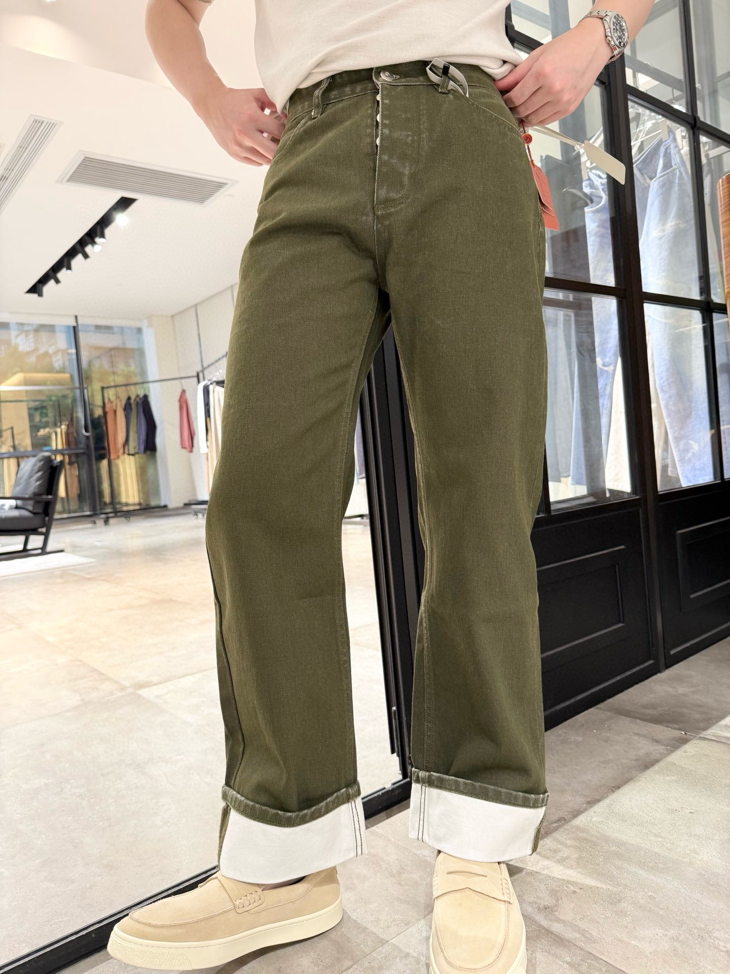 보테가베네타 남자 청바지