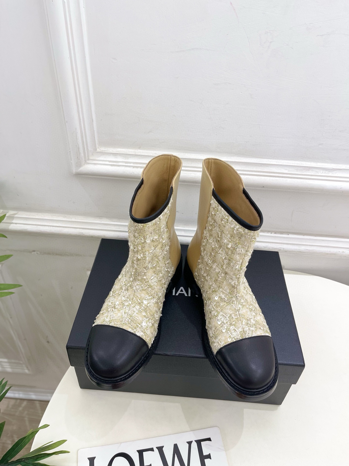 샤넬 3cm 여자 부츠