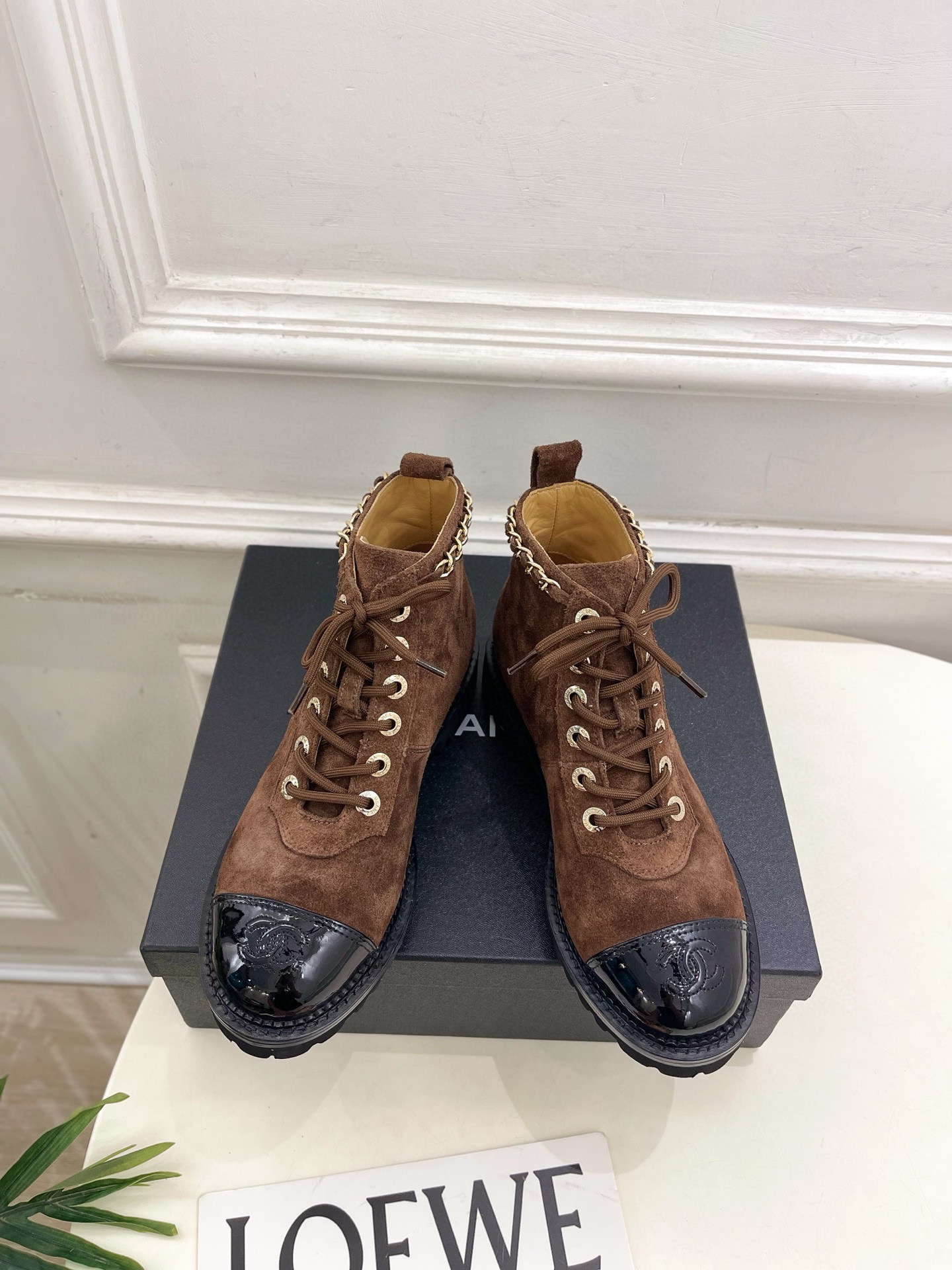 샤넬 3cm 여자 부츠