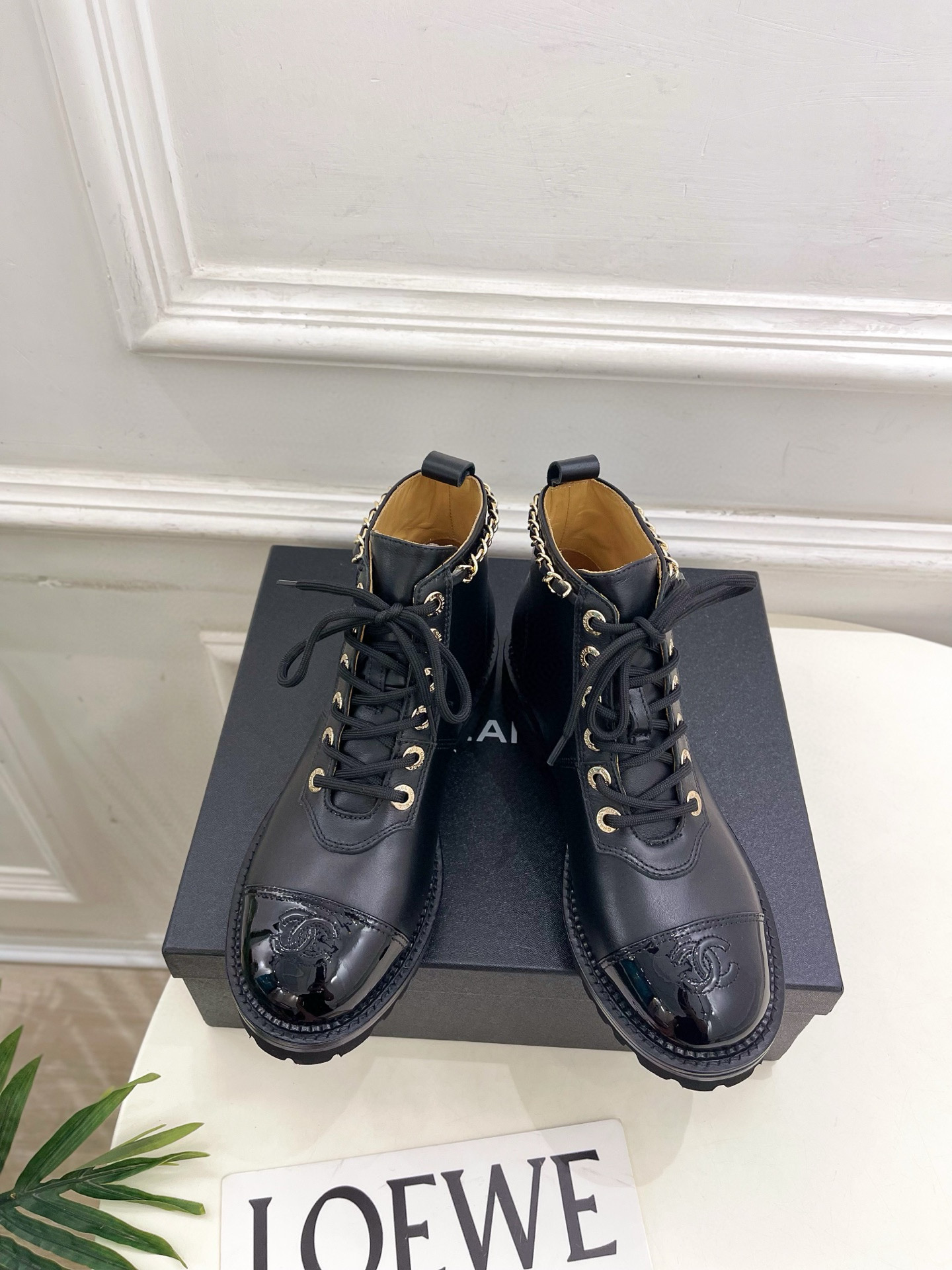 샤넬 3cm 여자 부츠