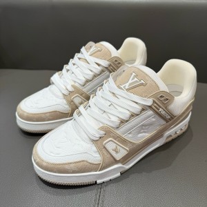 루이비통 트레이너 남녀공용 신발 운동화 스니커즈