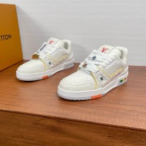 루이비통 트레이너 남녀공용 신발 운동화 스니커즈