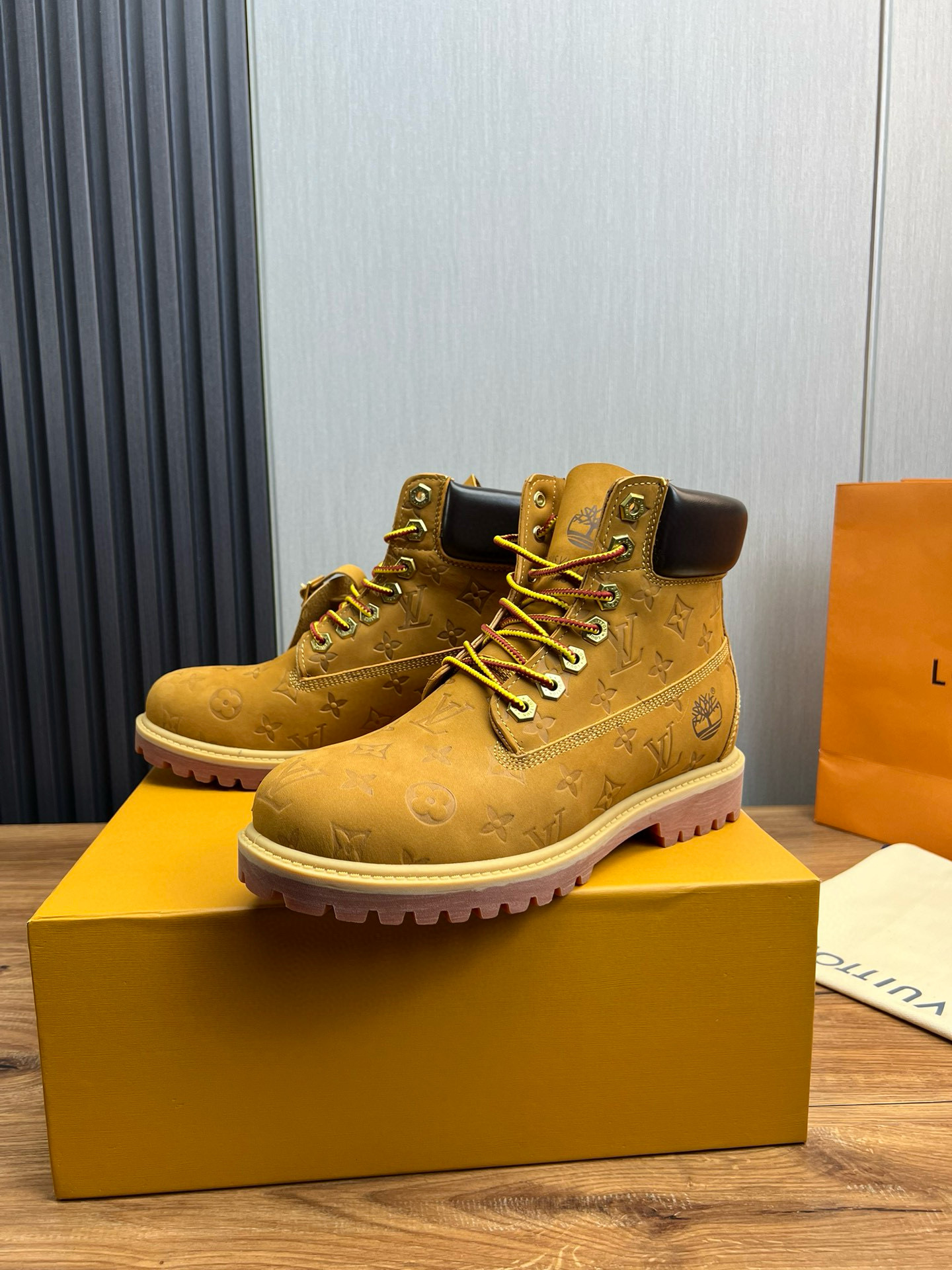 루이비통 3.5CM 남여공용 부츠